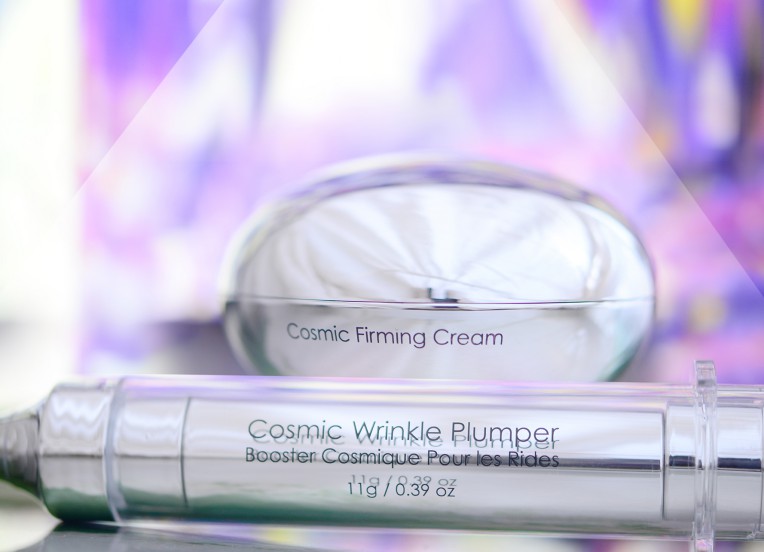cosmic firming collection with purple background